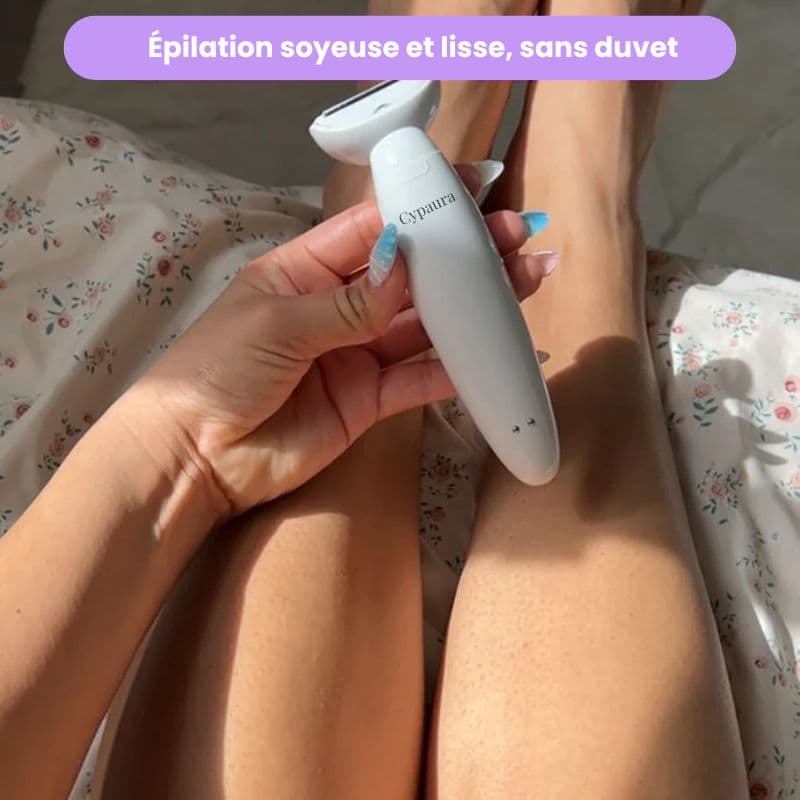 Épilation jambes avec GlideSmooth 2.0 - Tête flottante 3D adaptative