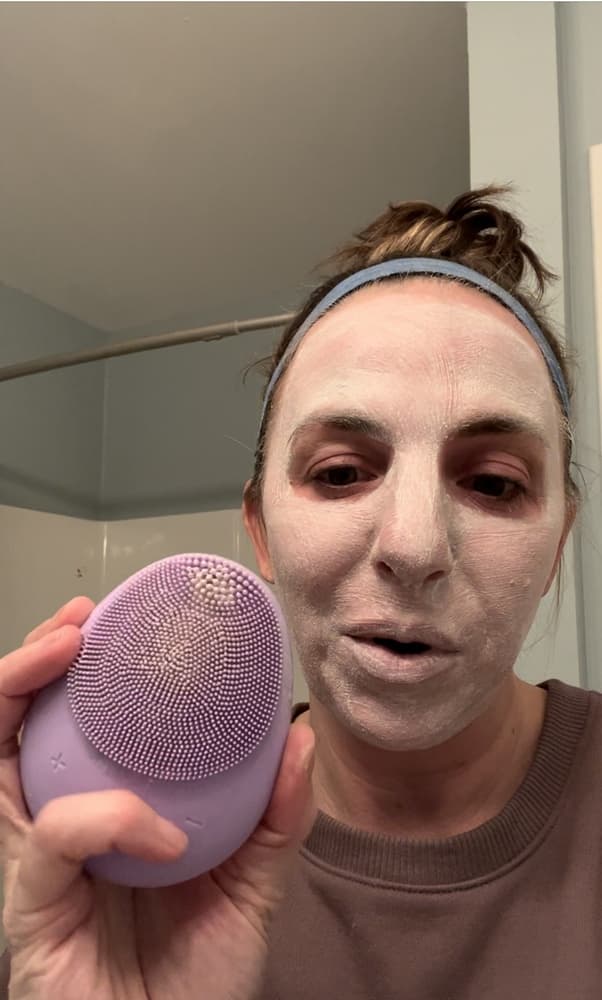 Avis pratique - Brosse PureGlow étanche utilisation douche quotidienne